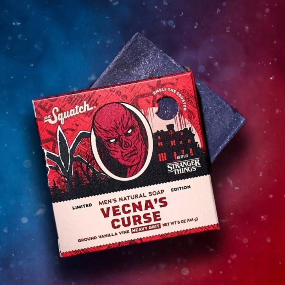 Dr. Squatch Vecna's Curse Men's Natural Soap - Red - Picture 2 of 4
